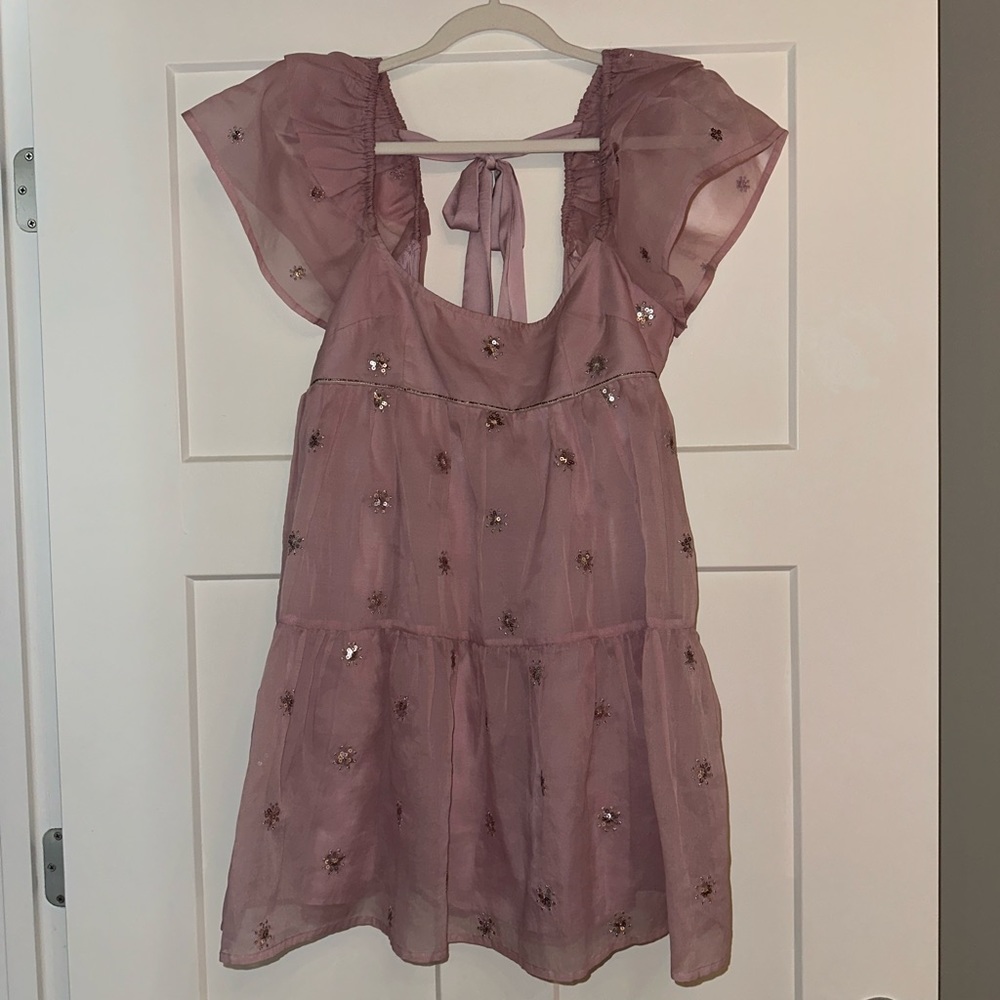 Free people Maude mini dress